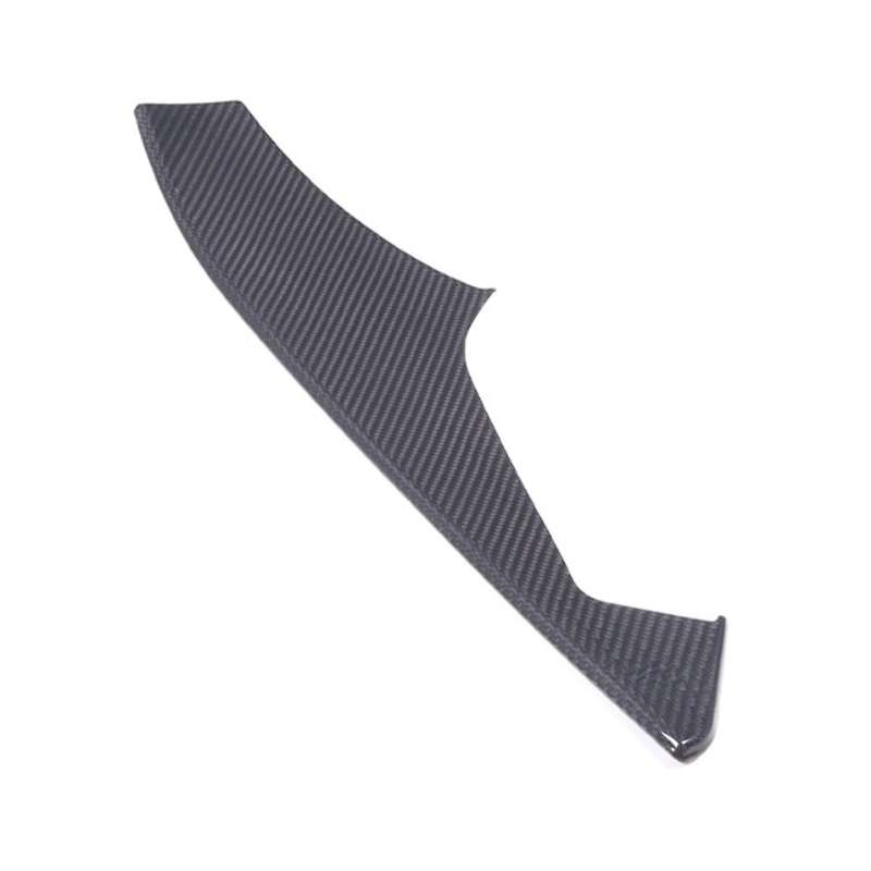 for C7 2014-2019 LHD Dry Carbon Fiber Car Inner Door Panel Decoration Cover Trim Accessories