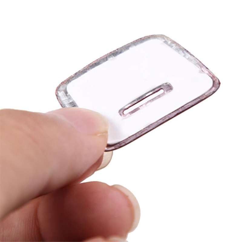 for C7 2014-2019 Real Carbon Fiber Car Start Trim Sticker Engine Start Stop Button Switch Trim Red