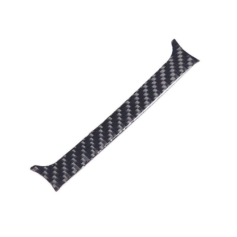 for C7 2014-2019 Soft Carbon Fiber Car Center Navigation Screen Decorative Frame Cover Trim Sticker