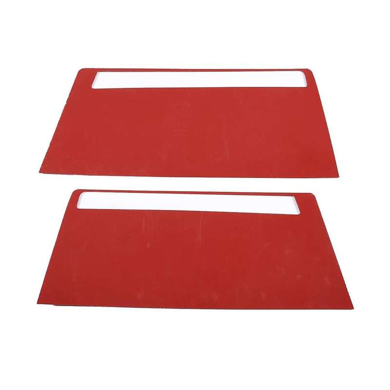 for C7 2014-2019 Soft Carbon Fiber Car Rear Fog Lihgt Lamp Cover Trim Decorative Sticker Accessorie