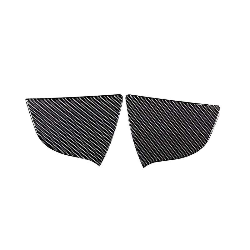 for C7 2014-2019 Soft Carbon Fiber Car Inner Door Panel Anti-impact Buffering Cover Trim Sticker Ac