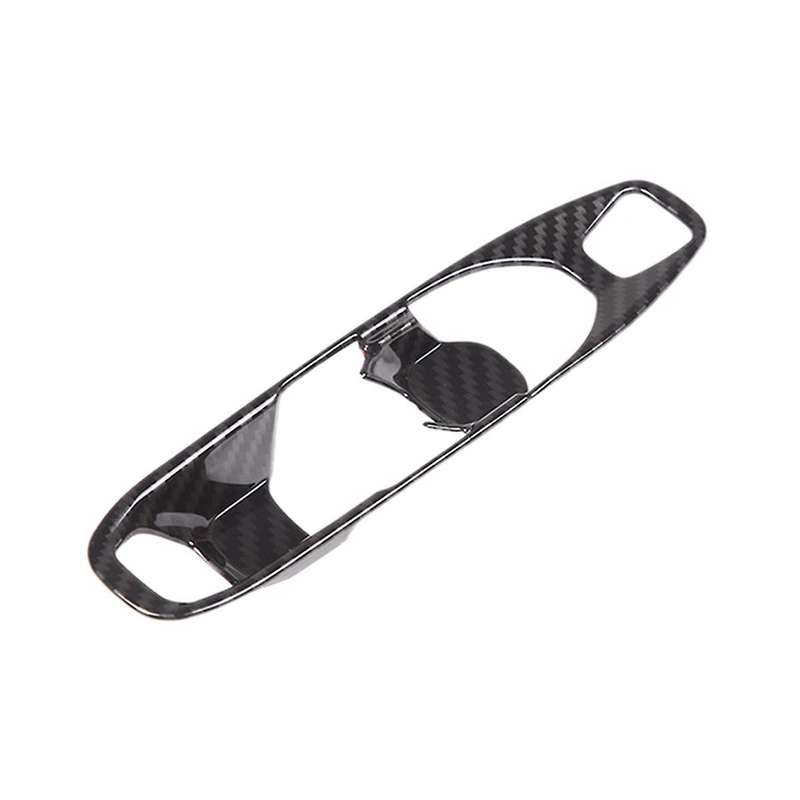 for C8 2020-2023 ABS Carbon Fiber Gear Shift Panel Cover Trim Accessories