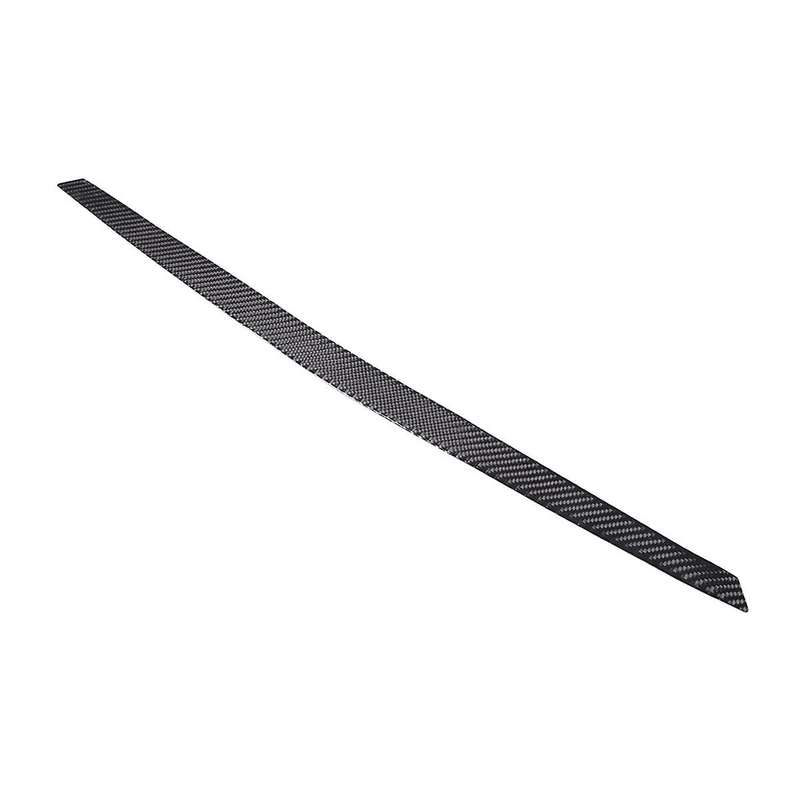 for C7 2014-2019 Soft Carbon Fiber Car Rear Tail Light Logo Trim Strips Trim Sticker Accessories