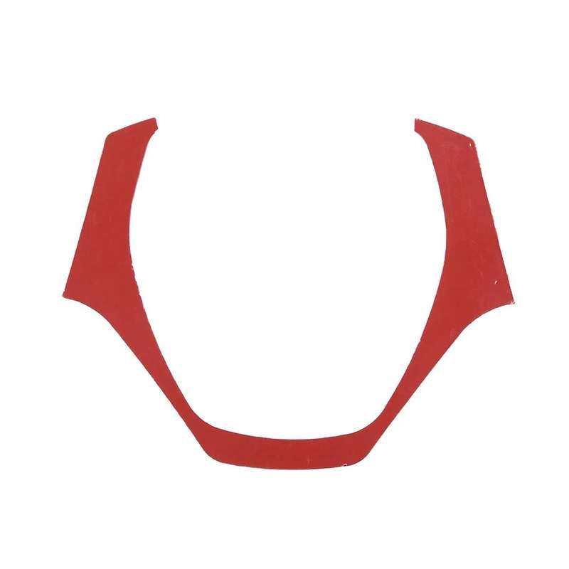 for C7 2014-2019 Soft Carbon Fiber Car Steering Wheel Cover Trim Frame Decals Sticker Accessories