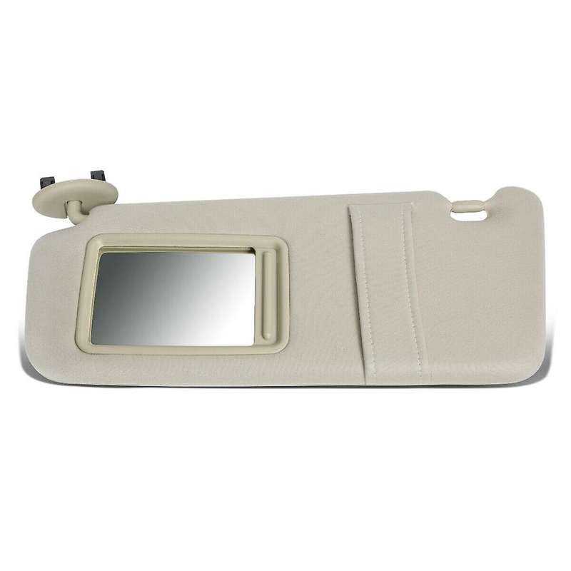 for Camry 2007-2011 Left Driver Side Visor Sunshade Light Beige