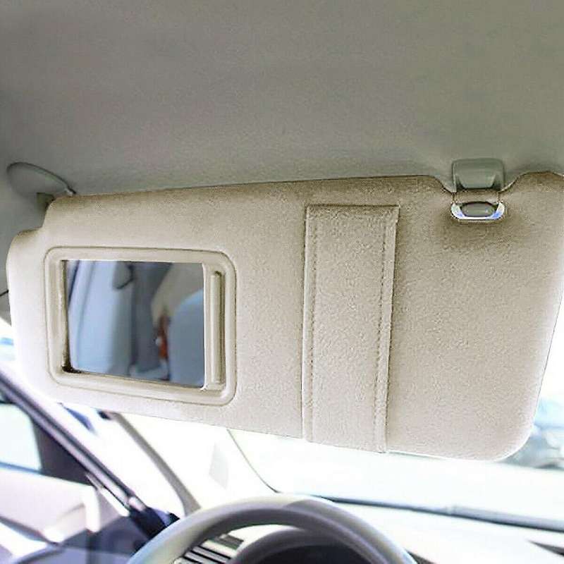for Camry 2007-2011 Left Driver Side Visor Sunshade Light Beige