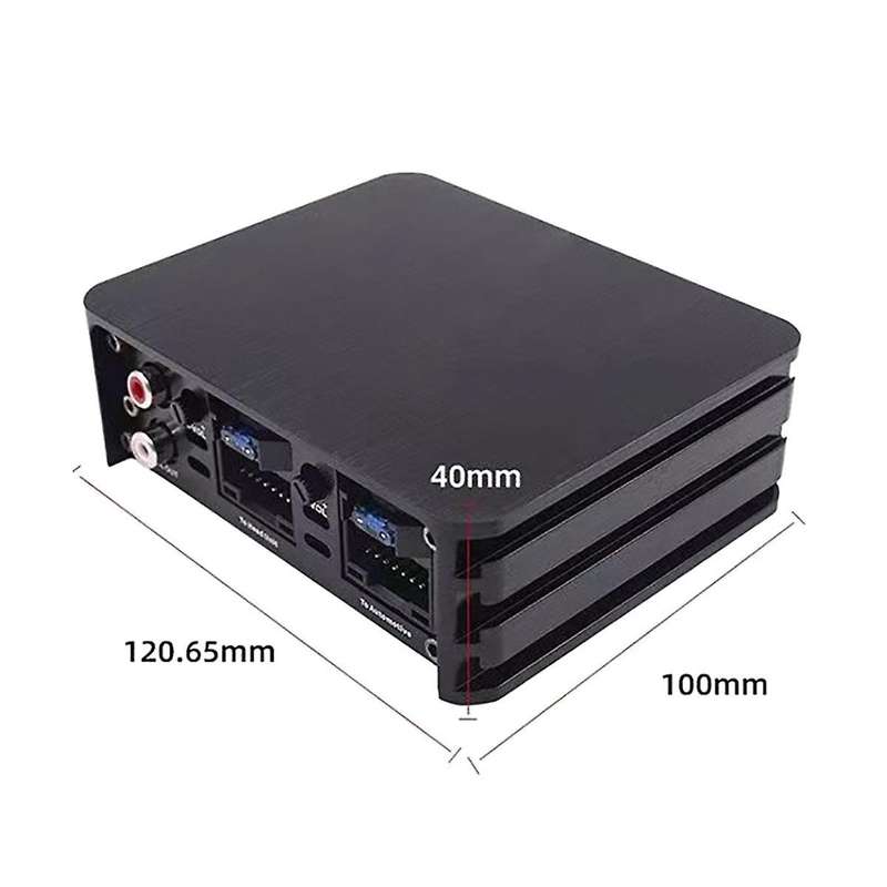 for Car Android Radios Professional Dsp Amplifier Audio Stereo 4x80w High Fidelity Power 4-way Ampli