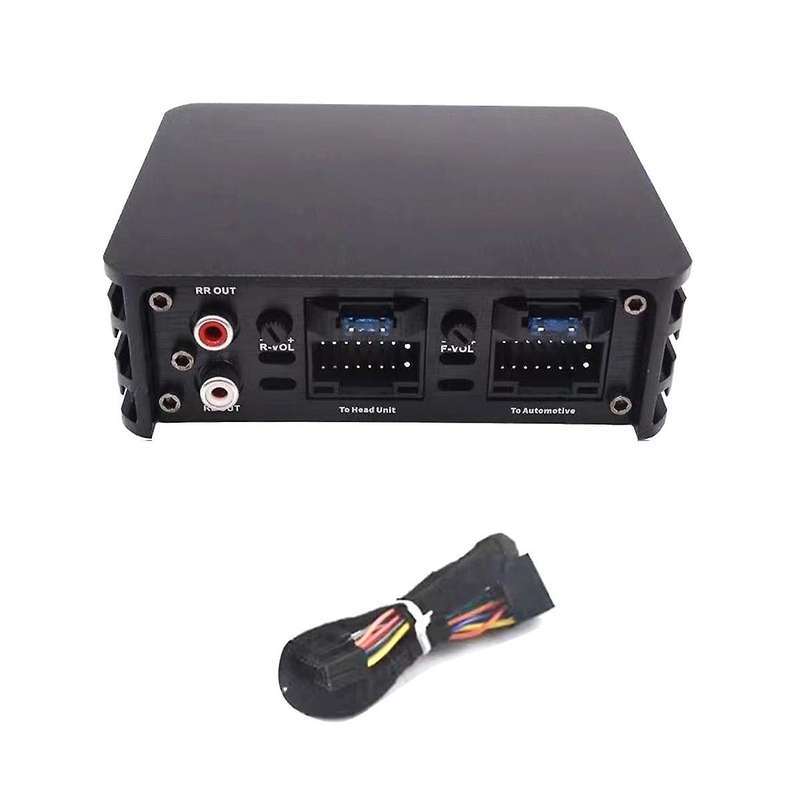 for Car Android Radios Professional Dsp Amplifier Audio Stereo 4x80w High Fidelity Power 4-way Ampli