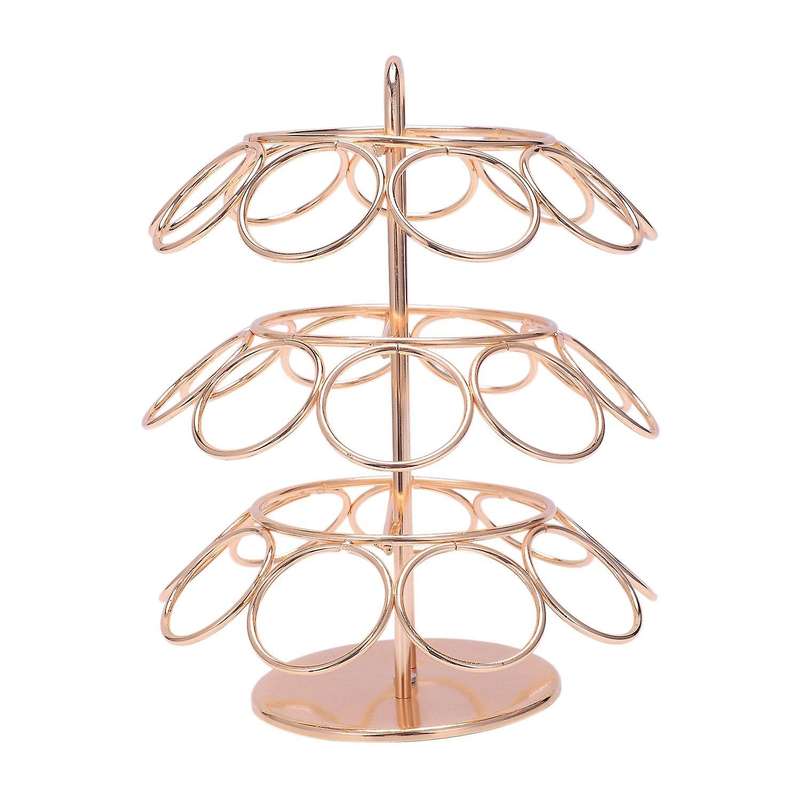 for Capsules Cup Revolving Rotating Coffee Pod Storage Holder Tower Stand Rack