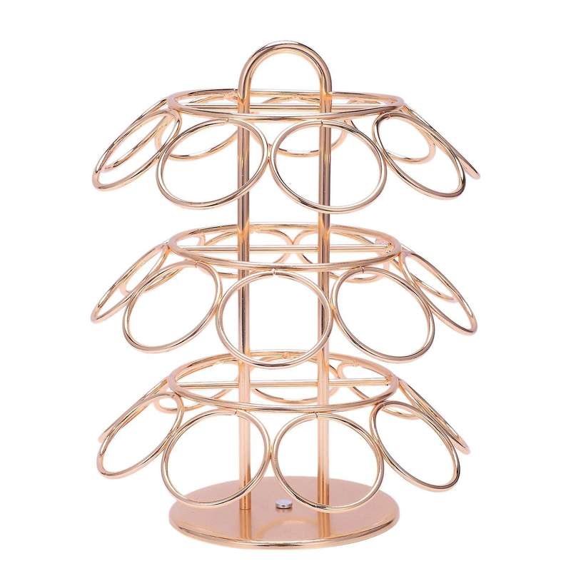 for Capsules Cup Revolving Rotating Coffee Pod Storage Holder Tower Stand Rack