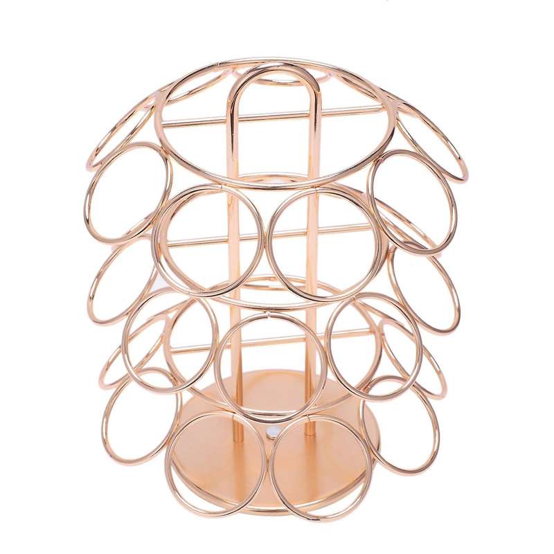 for Capsules Cup Revolving Rotating Coffee Pod Storage Holder Tower Stand Rack