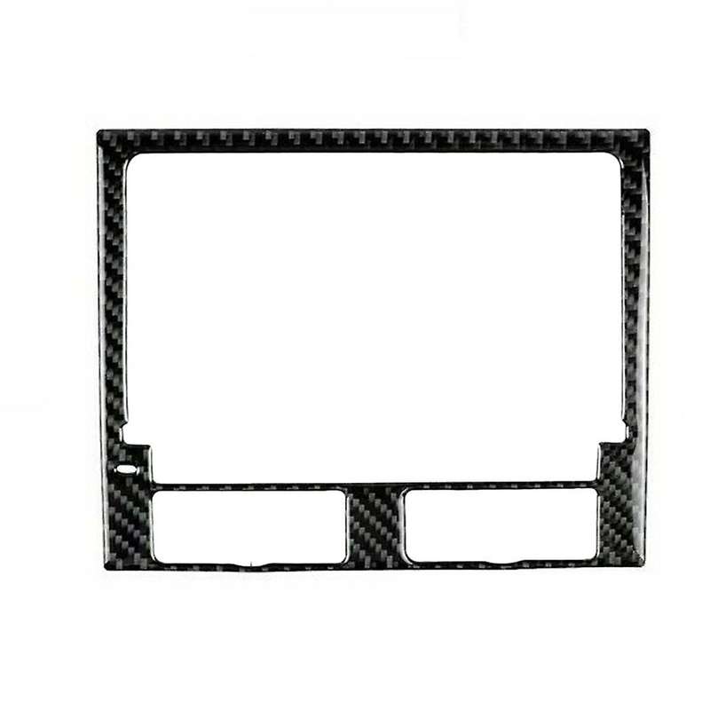 for  Car Carbon Fiber Sticker Navigation Panel Carbon Fiber Sticker