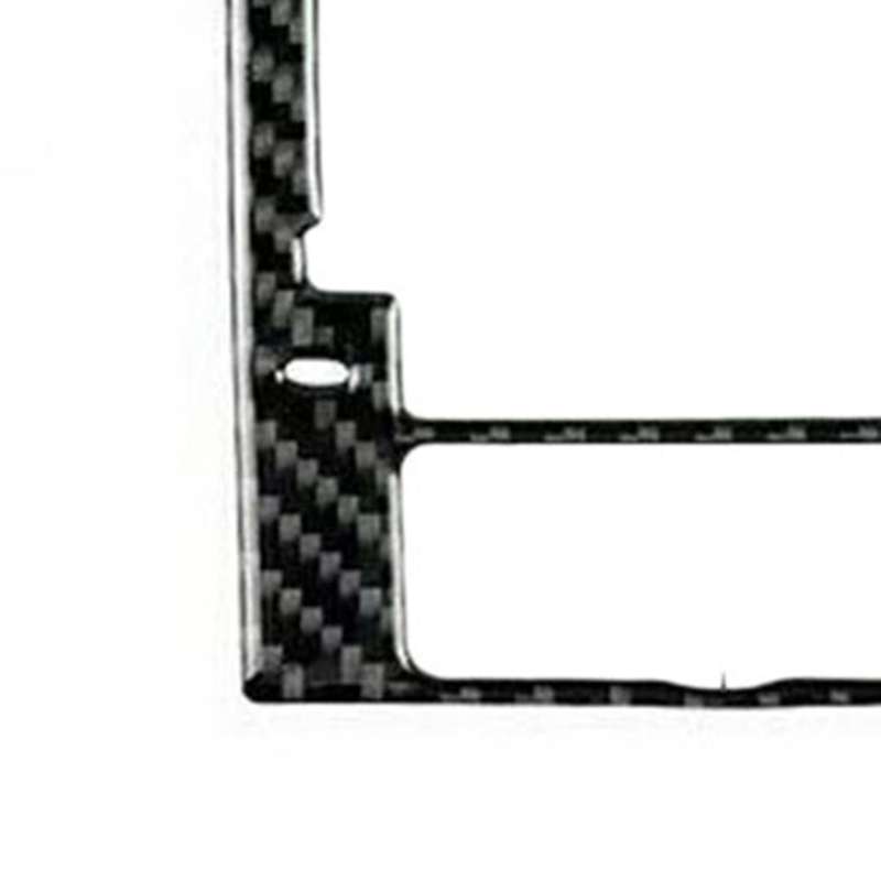 for  Car Carbon Fiber Sticker Navigation Panel Carbon Fiber Sticker