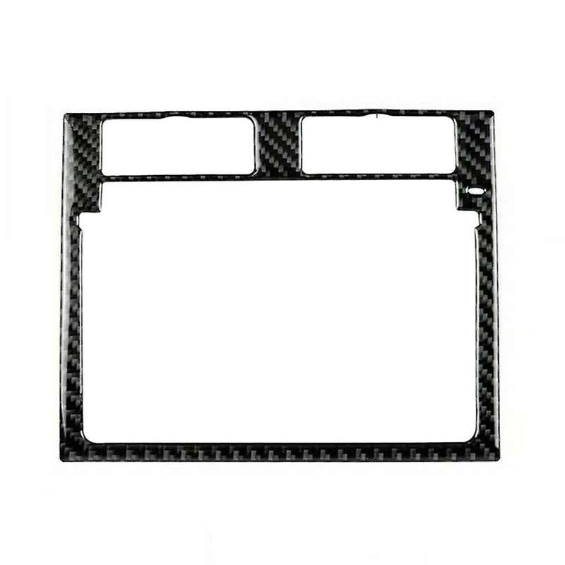for  Car Carbon Fiber Sticker Navigation Panel Carbon Fiber Sticker
