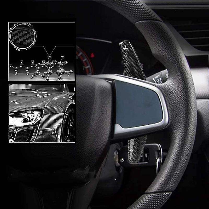 for Car Steering Wheel Shift Blade Paddle Shifter Extension for 100% Carbon Fiber, for Spirior Accor