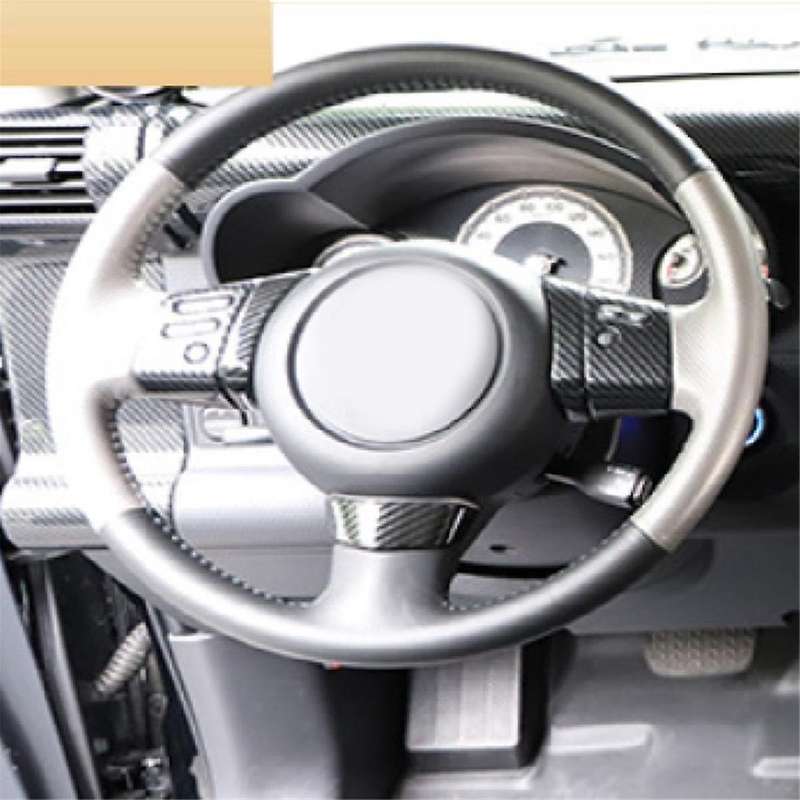 for Car Steering Wheel Trim Cover Decoration Protection 3D Steering Wheel Stickers Auto Styling Part