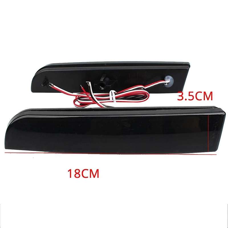 for Car Rear Bumper Reflector LED Tail Brake Stop Light