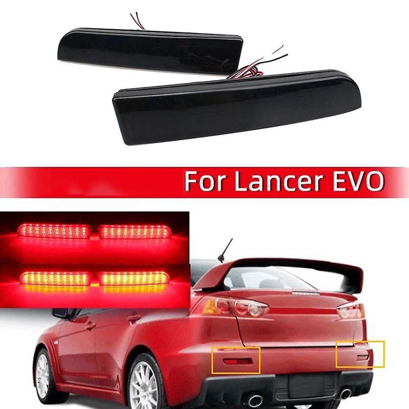 for Car Rear Bumper Reflector LED Tail Brake Stop Light