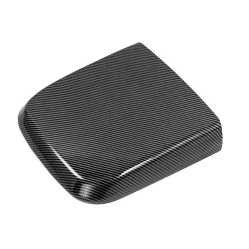 for Carnival Ka4 2021 2022 Carbon Fiber Center Console Armrest Box Protector Panel Cover Trim Stick