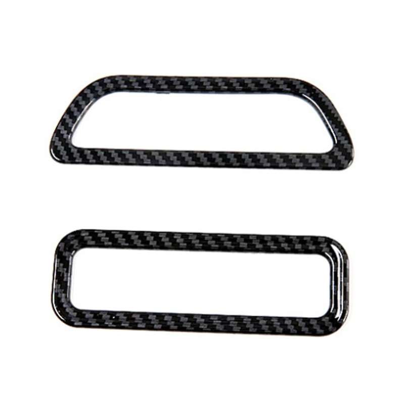 for Carnival KA4 2020 2021 2022 Car Carbon Fiber Headlight Switch Button Cover Trim Frame Decor Stic