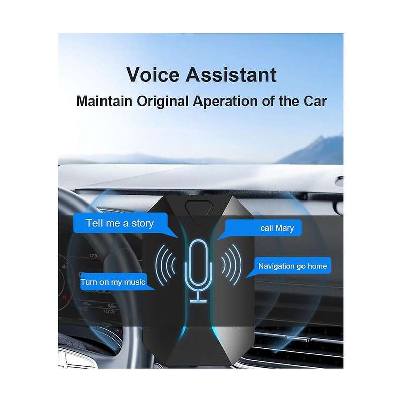 for Carplay M35 Wired to Wireless Navigation Music Call In-car Screen Casting Intelligent Ai Box Ca