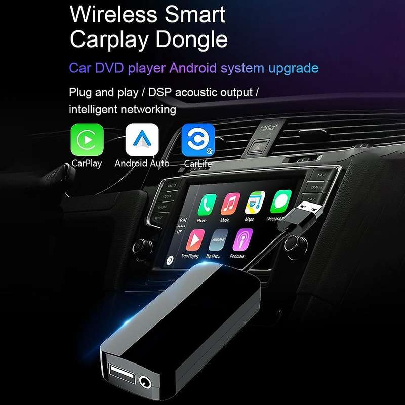for Carplay Android Adapter Control Auto Car Navigation for USB Mobile Phone Connection Screen Proje