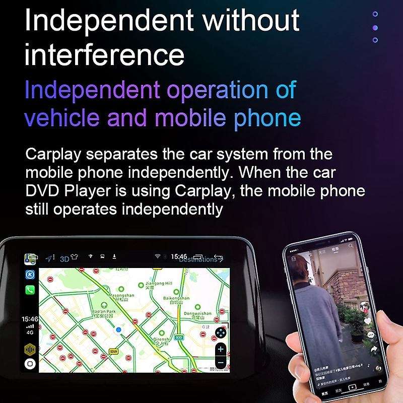 for Carplay Android Adapter Control Auto Car Navigation for USB Mobile Phone Connection Screen Proje