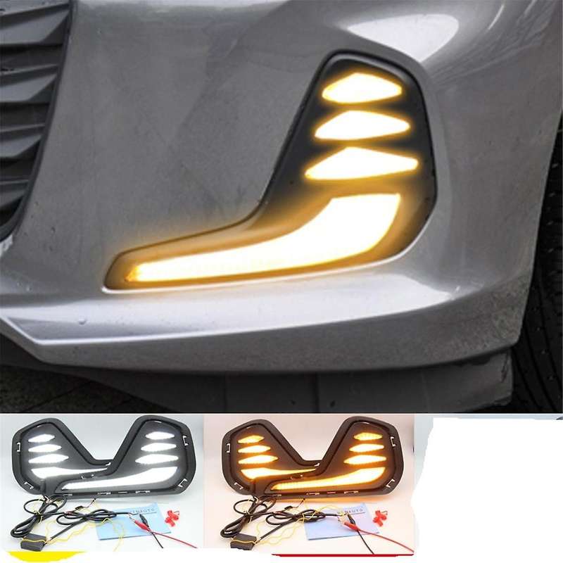 for Cavalier 2020 2021 2022 Car Daytime Running Light Turn Signal Headlight Fog Light Headlight Cov