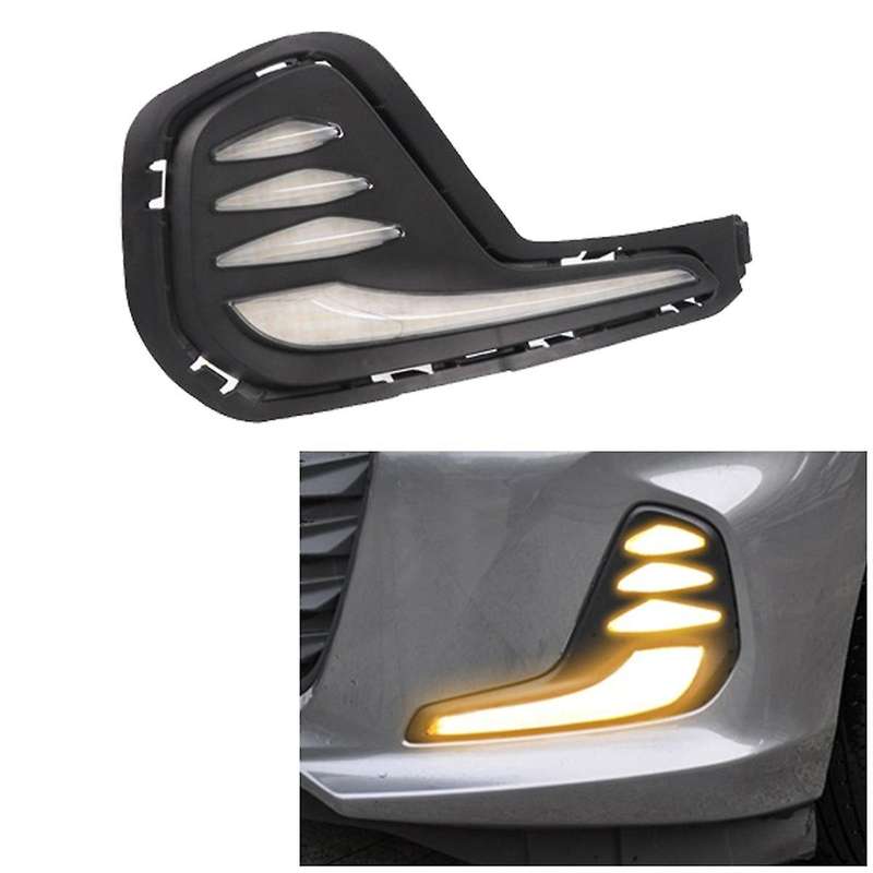 for Cavalier 2020 2021 2022 Car Daytime Running Light Turn Signal Headlight Fog Light Headlight Cov