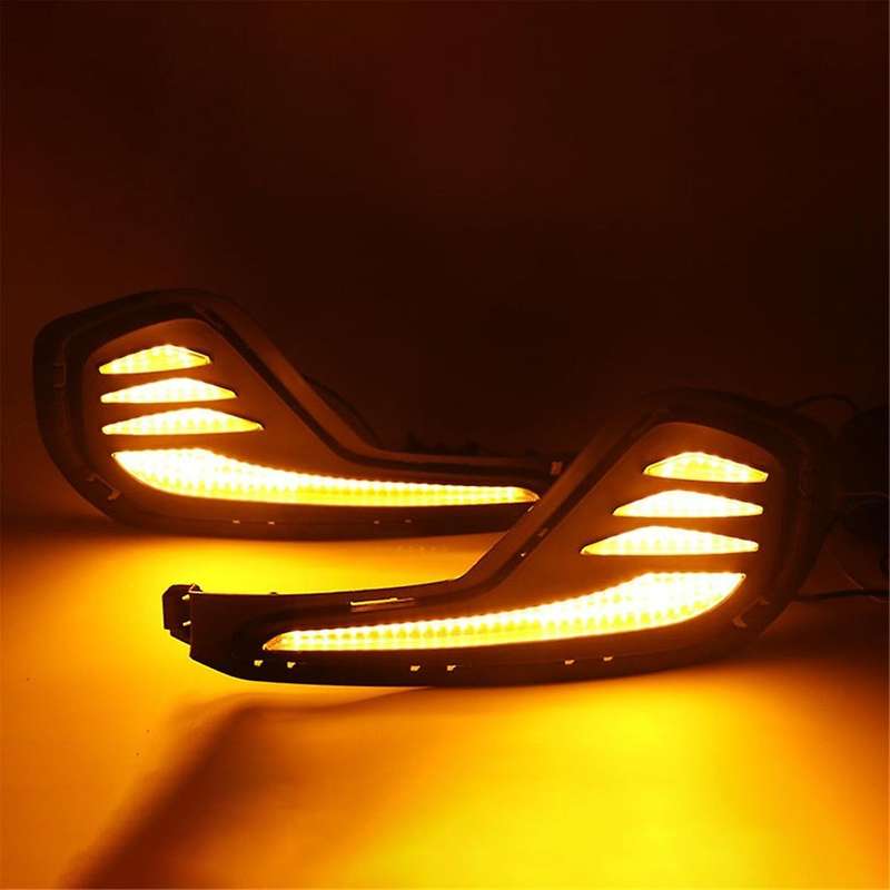 for Cavalier 2020 2021 2022 Car Daytime Running Light Turn Signal Headlight Fog Light Headlight Cove