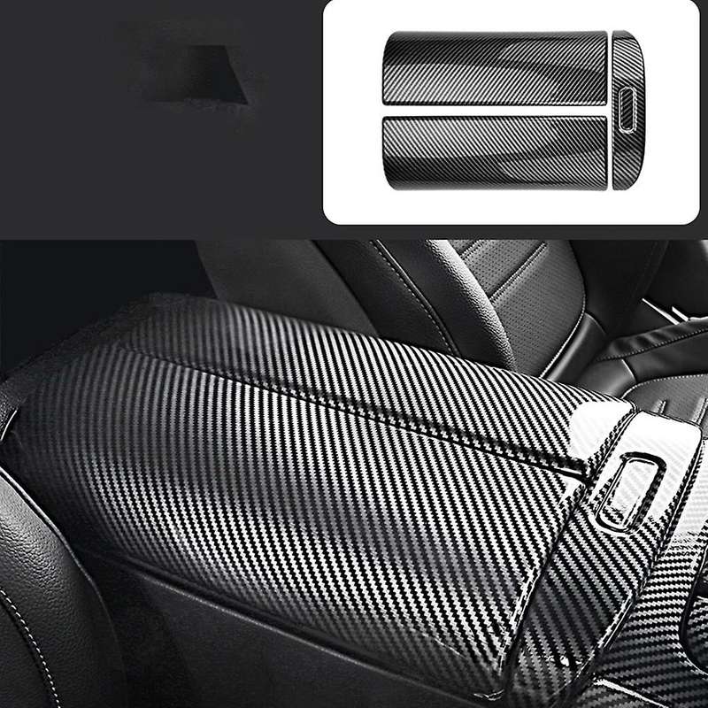 for C-Class 2022 C200L C260L W206 Car Armrest Box Panel Button Frame Cover Decoration