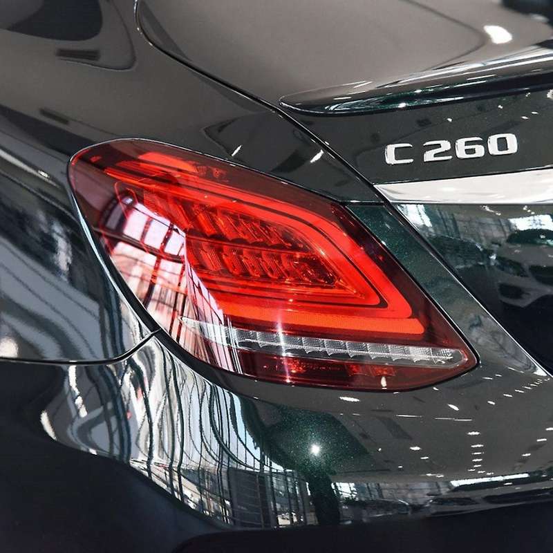 for C-Class W205 2019 2020 2021 Right Rear Tail Lamp Cover Taillights Cover Rear Lamp Shell Mask Lam