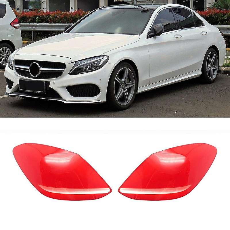 for C-Class W205 2019 2020 2021 Right Rear Tail Lamp Cover Taillights Cover Rear Lamp Shell Mask Lam