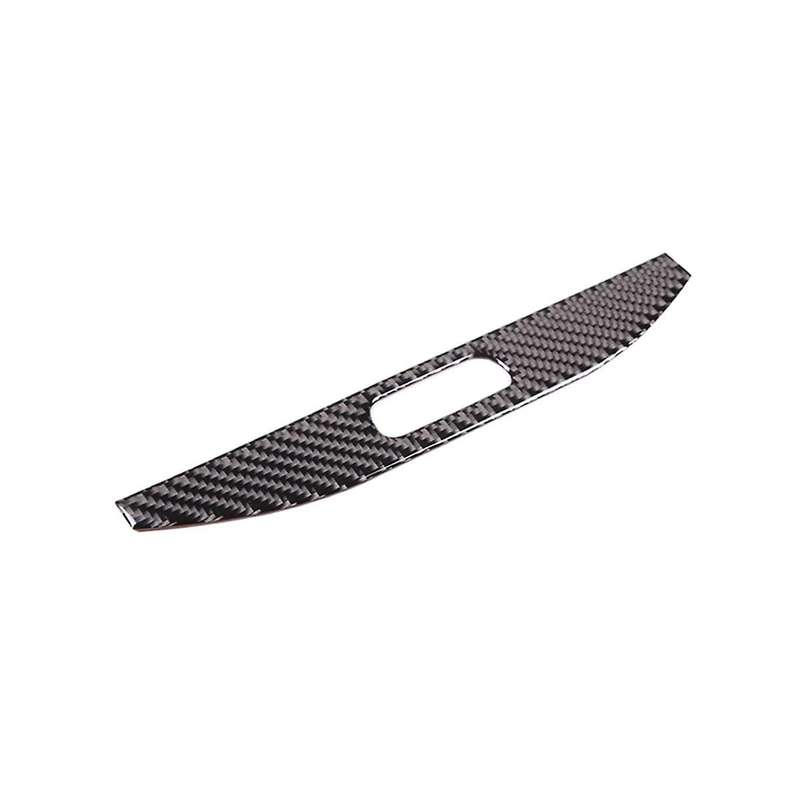 for C-class W206 2022 2023 Soft Carbon Fiber Car Armrest Panel Switch Cover Trim Sticker Accessorie