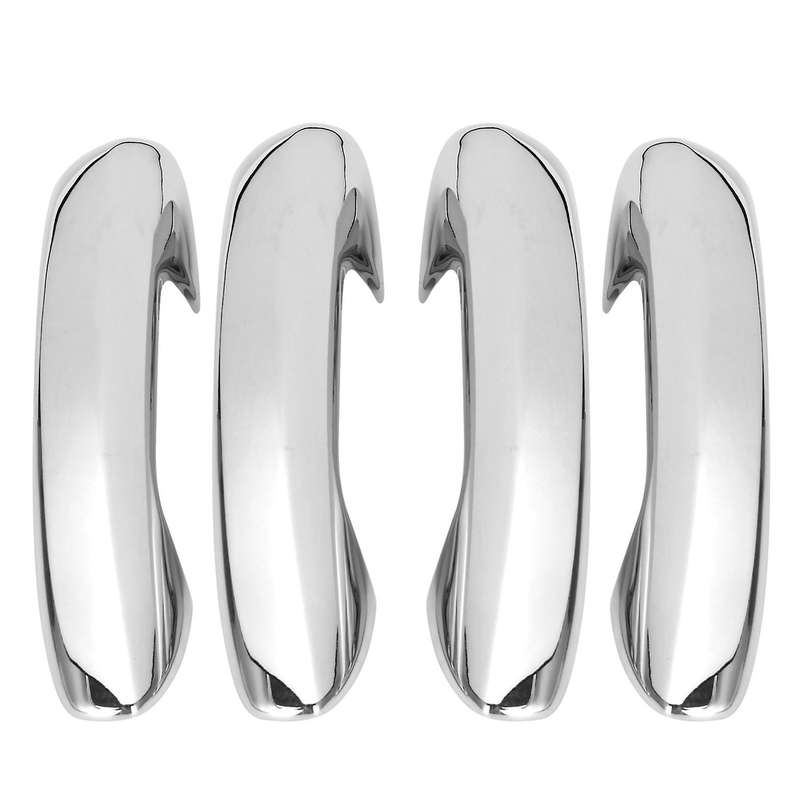 for C-Class W206 2022 Car Door Handle Bowl Cover Cup Cavity Trim Insert Catch Molding Garnish Chrome
