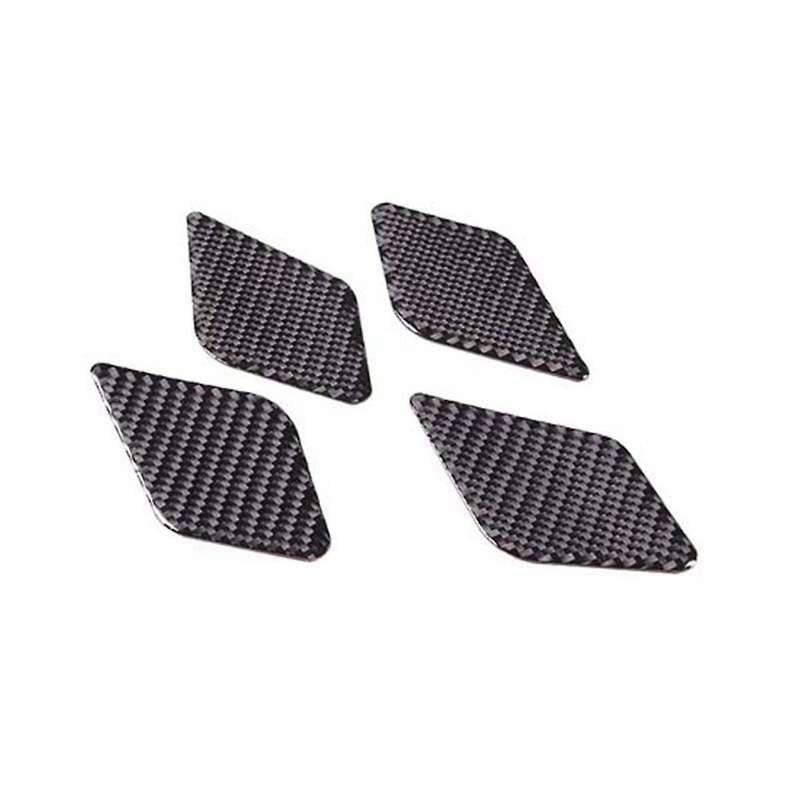 for C-Class W206 2022 2023 Soft Carbon Fiber Car Inner Door Handle Bowl Cover Trim Sticker Accessori