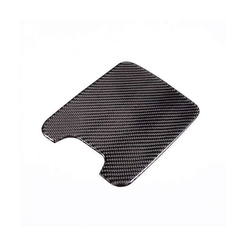 for C-class W206 C200 C260 2022 Carbon Fiber Central Control Storage Box Panel Trim Sticker Accesso
