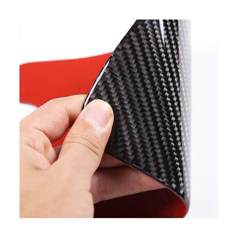 for C-class W206 C200 C260 2022 Carbon Fiber Central Control Storage Box Panel Trim Sticker Accesso