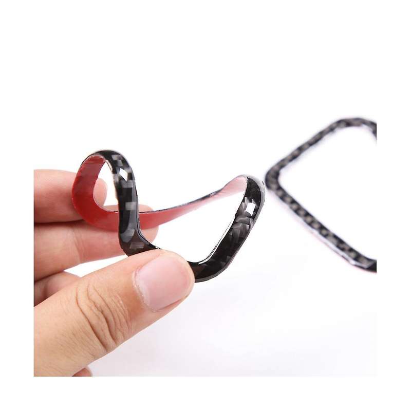 for C-class W206 C200 C260 2022 Carbon Fiber Car Dashboard Air Outlet Trim Decorative Sticker Acces