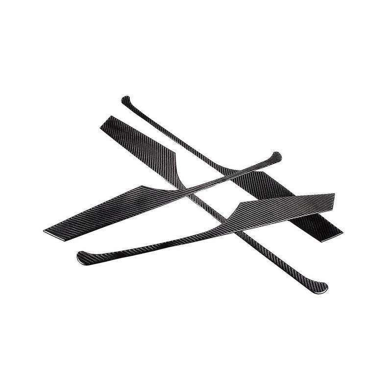 for C-class W206 C200 C260 2022 Carbon Fiber Car Door Anti- Panel Protection Trim Sticker Accessori