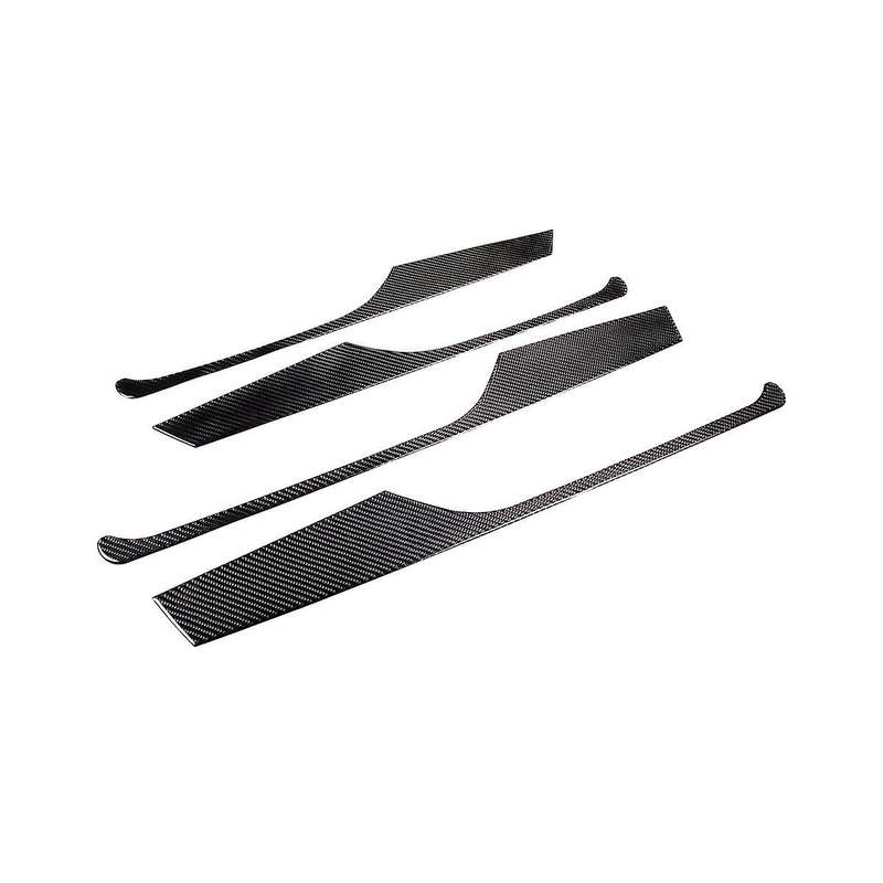 for C-class W206 C200 C260 2022 Carbon Fiber Car Door Anti- Panel Protection Trim Sticker Accessori