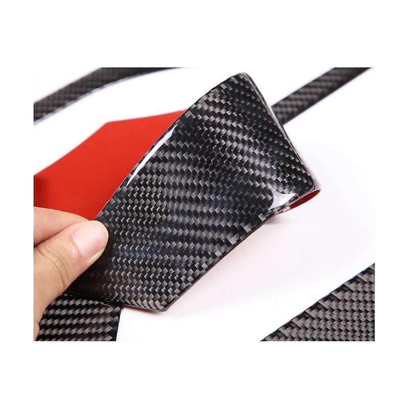 for C-class W206 C200 C260 2022 Carbon Fiber Car Door Anti- Panel Protection Trim Sticker Accessori