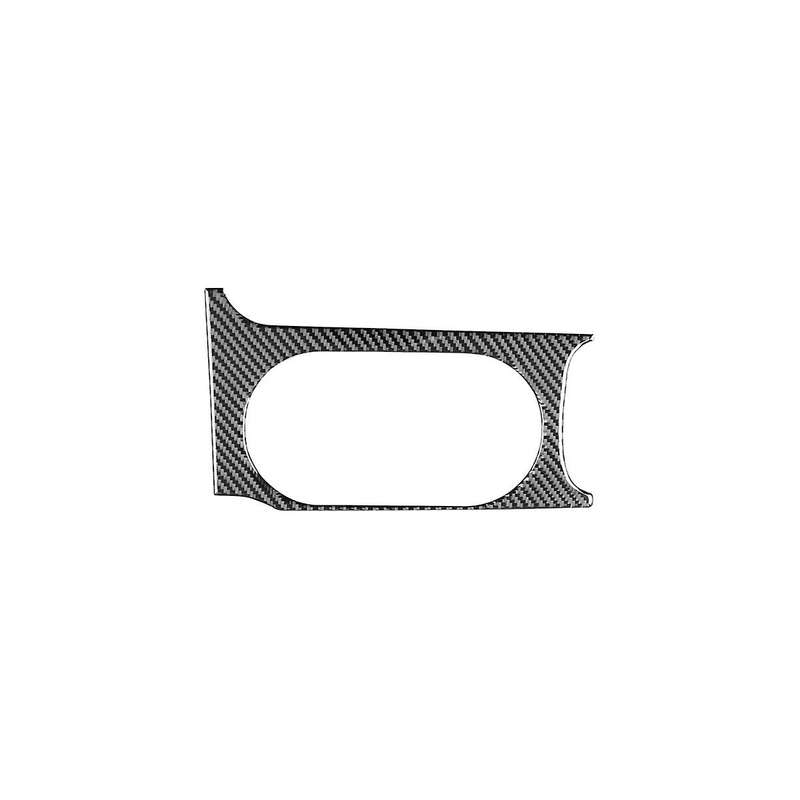 for Celica 2000-2005 Soft Carbon Fiber Central Control Cup Holder Cover Trim Sticker Accessories
