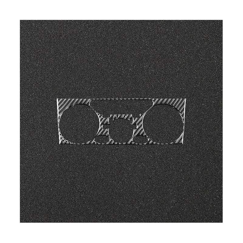 for Celica 2000-2005 Soft Carbon Fiber Central Control Air Conditioning Knob Panel Cover Trim Stick