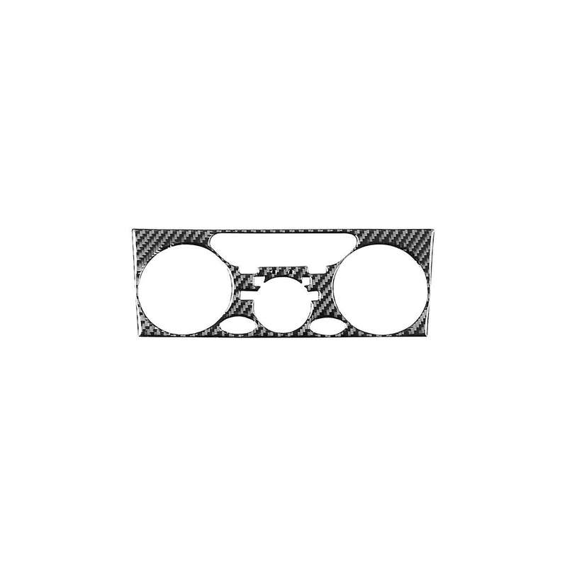 for Celica 2000-2005 Soft Carbon Fiber Central Control Air Conditioning Knob Panel Cover Trim Stick