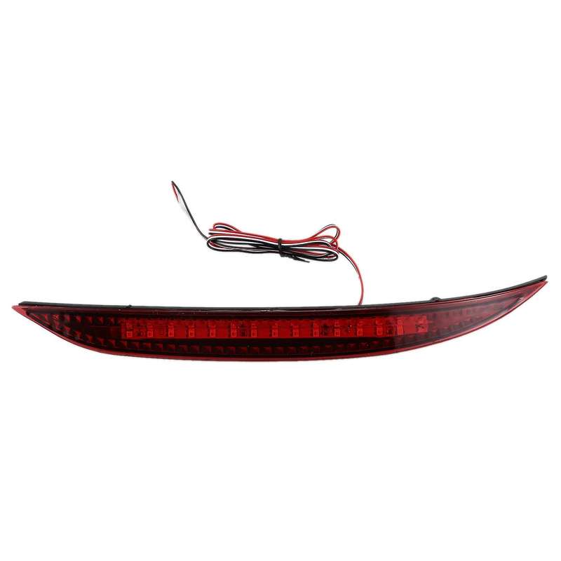 for Cerato 2015 2016 Car Red Led Rear Bumper Reflector LED Stop Brake Light Tail Fog Parking Lamp