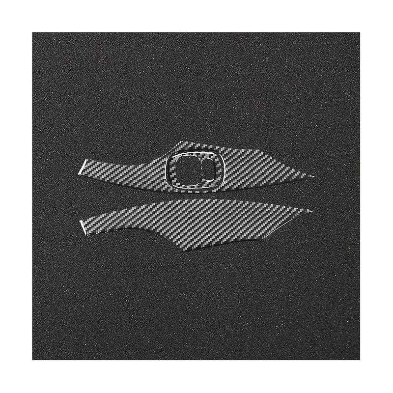 for Celica 2000-2005 Soft Carbon Fiber Window Control Lifting Switch Panel Cover Trim Sticker Access