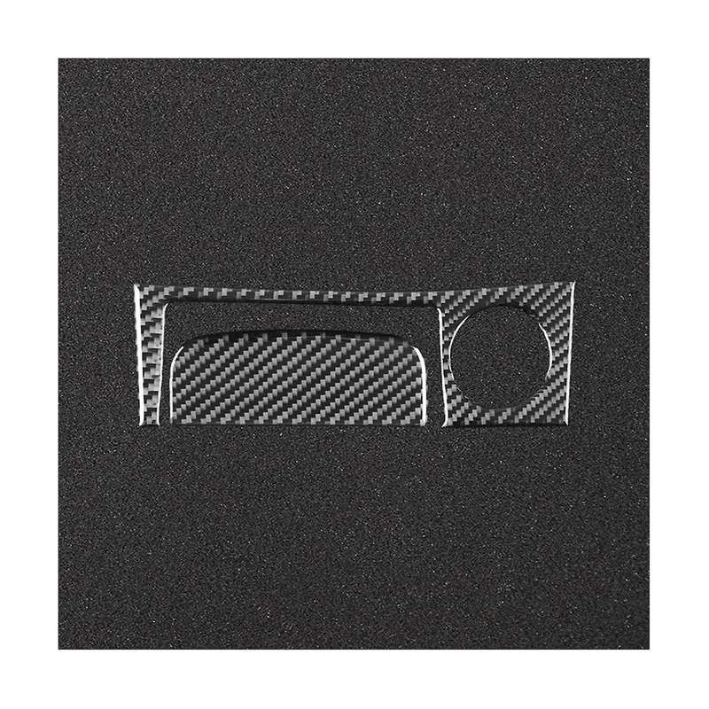 for Celica 2000-2005 Soft Carbon Fiber Central Control Lighter Panel Cover Trim Sticker Accessories