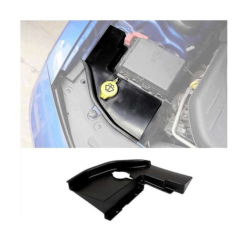 for Charger 2011-2023 Engine Side Dust Cover Coolant Tank Cover Hood Lock Bolt Cover Windshield Wash
