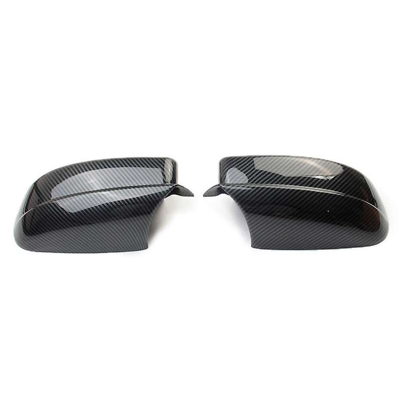 for Charger 2011-2020 Car Carbon Fiber Side Door Mirror Cover Molding Trim Rearview Mirror Cover Acc